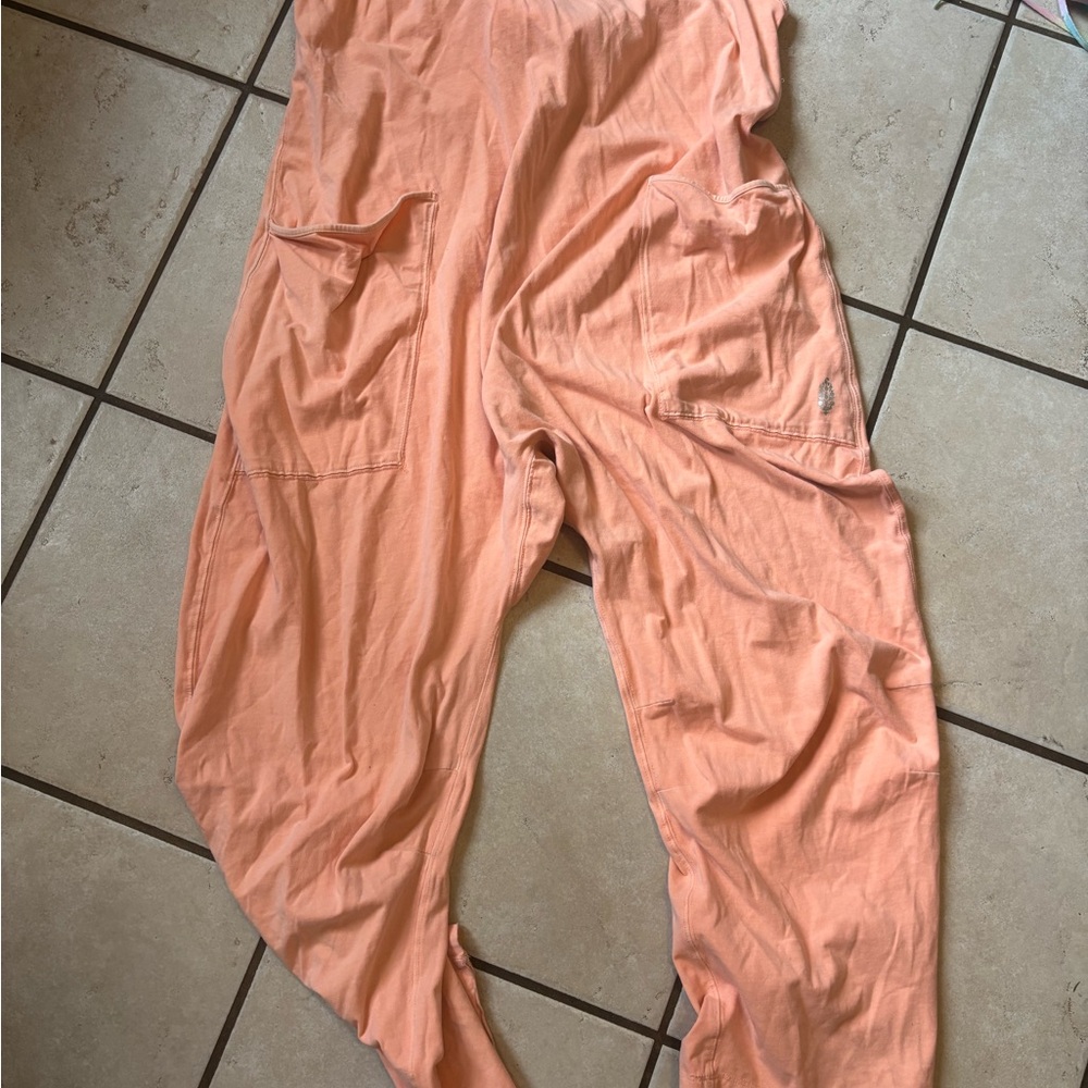 FP Movement by Free People Peach Jumpsuit
